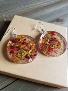 Pendientes de Resina de Moda, Ligeros, Estilo Hecho a Mano, Ideales para Fiestas, Eventos y Atuendos Casuales, Accesorios de Moda - Product Image 2