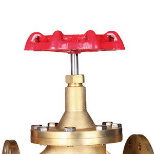 Special Brass Flange Gate Valve Cast Iron Bonnet Straight Through Water Cut Off Type Manual Operation For Engineering Use - Product Image 3