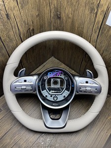Volant de direction pour Mercedes-Benz <span class=keywords><strong>AMG</strong></span>, <span class=keywords><strong>prix</strong></span> d'usine, carbone et alcantara avec boutons LCD - Product Image 5