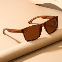 Lunettes de soleil en bois personnalisées avec logo, verres polarisés, couleur de monture personnalisée, protection UV400, pour hommes