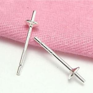 Resultados de la <span class=keywords><strong>joyería</strong></span> de pendiente de plata esterlina 925 tapa pin para la fabricación de la <span class=keywords><strong>joyería</strong></span> - Product Image 3