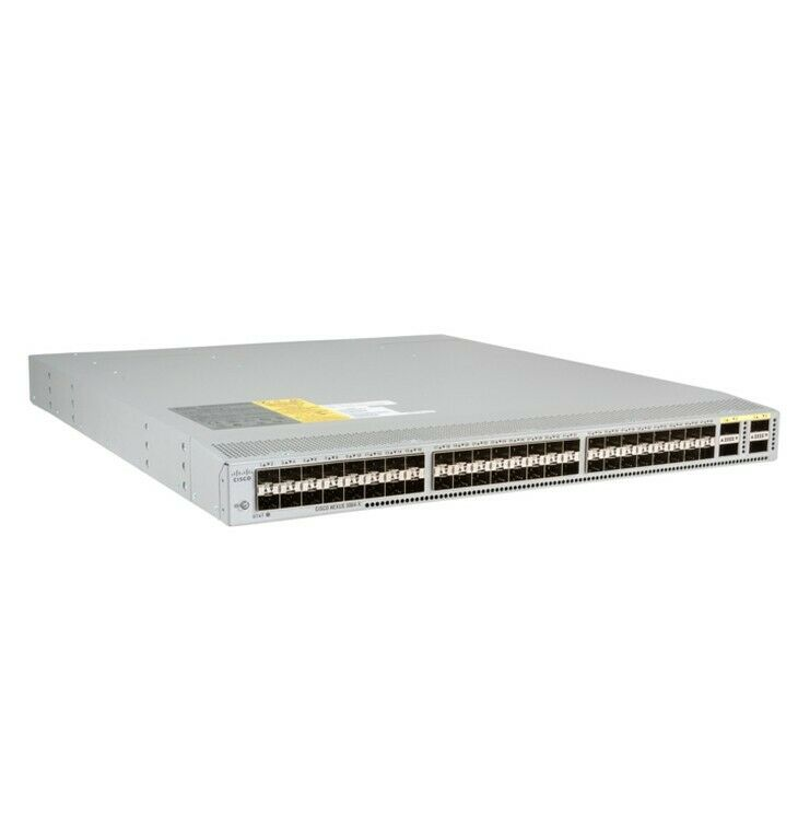 Used Nexus 3064-X 48 SFP+ 4 QSFP+ ports Network Switch N3K-C3064PQ-10GX