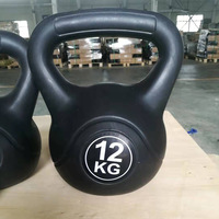 Ensemble de poids Kettlebell en vinyle avec plateau pour l'entraînement croisé, entraînement MMA, exercice à domicile, entraînement de Fitness