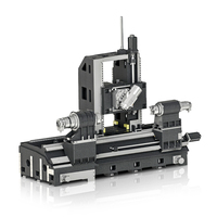 HTM800S Tour horizontal CNC à 5 axes Nouvelle machine robuste Conception de lit incliné unique Usinage amélioré Polyvalence Courbes complexes