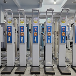 เครื่องชั่งน้ำหนักอิเล็กทรอนิกส์แบบหยอดเหรียญ <span class=keywords><strong>วัด</strong></span>ส่วนสูง น้ำหนัก และค่าดัชนีมวลกาย - Product Image 6