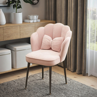 Fauteuil de Salon Moderne Professionnel en Cuir Synthétique pour Salons de Beauté Usage Chambre à Coucher Meuble de Salon à Maquillage Capitonnage