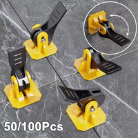 Système de nivellement de carreaux moderne SHURUI pp Top Sales SR 1,5 mm en plastique et métal de type T pour carreaux de sol