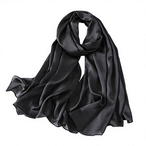 ANDANTINO Bufanda Larga 100% Seda de Morera para Mujer, Pañuelo Oblongo para la Cabeza y el Cuello, Empaquetado para Regalo - Product Image 1