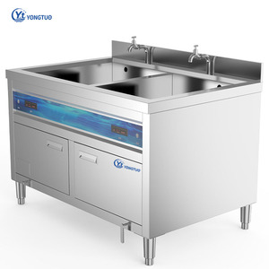 Thông Minh Thương mại nhà bếp siêu âm tích hợp bồn rửa máy rửa chén Máy tất cả-trong-một máy rửa chén - Product Image 2