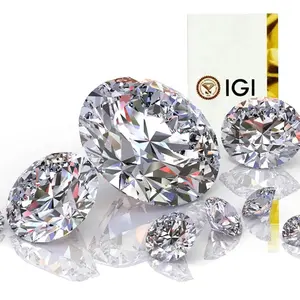 Luxury 0.01-3 carati HPHT Lab Grown IGI Certified Lab creato Diamond CVD Lab diamanti sintetici sciolti White DEF