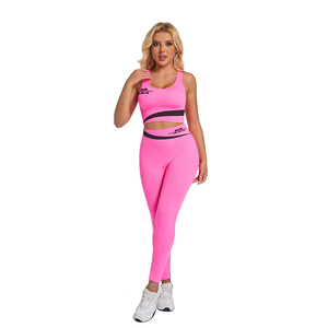 <span class=keywords><strong>Conjunto</strong></span> de Yoga OEM para Mujer con Pantalones sin Costuras, Traje <span class=keywords><strong>Deportivo</strong></span> de Alta Calidad con Almohadilla de Pecho Extraíble y Sujetador <span class=keywords><strong>Deportivo</strong></span> - Product Image 6