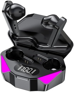 Auriculares Inalámbricos Semi-Intraaurales para Juegos con Baja Latencia, V5.3, IPX4, Resistentes al Agua, Sonido de Alta Fidelidad - Product Image 1