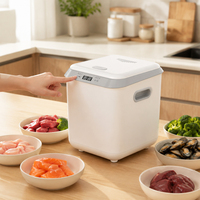 Robot culinaire pour aliments pour chiens et animaux de compagnie 500W, avec minuterie réglable et cuve intérieure en céramique