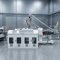 Machine d'extrusion pour panneaux publicitaires en mousse plastique PVC à trois couches, panneaux KT et meubles d'intérieur stratifiés
