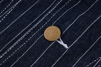 Veste en jean pour homme LEDUO, veste en jean tendance pour homme, veste à rayures verticales pour homme, veste décontractée pour tous les jours