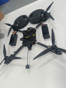 Quadcopter de 17 pulgadas con una carga útil de 10 kg, motor sin escobillas con control remoto, fibra de carbono, VTX 5.8g, 50 minutos de tiempo de vuelo sin carga - Product Image 2