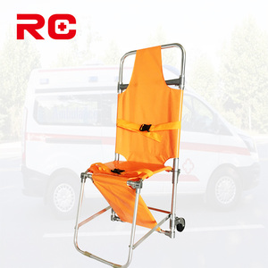 CE & ISO portátil camilla de evacuación médica rescate silla plegable ascensor para escaleras - Product Image 3