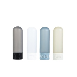 Set de Botellas de Viaje, Tubo Cilíndrico de 10 ml para Crema Hidratante, Envase Cosmético para Adultos - Product Image 1