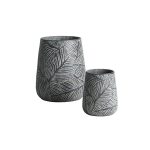 กระถางต้นไม้ยอดนิยมสำหรับปลูกต้นไม้ในร่มและกลางแจ้ง  กระถางปูนซีเมนต์ไฟเบอร์ตกแต่งสวน ดีไซน์สไตล์ยุโรป เหมาะสำหรับใช้ในบ้าน - Product Image 1