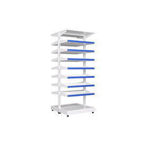 Xinlongfei Steel Pharmacy Medicine <b>Shelves</b> OWS-10003 <b>Adjustable</b> Storage Rack For Clinic Medicine Display - Product Image 4