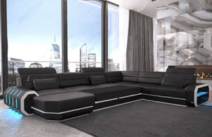 उच्च गुणवत्ता वाले कारखाने की आपूर्ति फर्नीचर अमेरिकी शैली आधुनिक लक्जरी कोने सोफे रहने वाले कमरे वास्तविक चमड़े के सोफे - Product Image 4