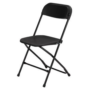 Sillas Plegables Blancas Americana, Portátiles, Ligeras, de Metal y Plástico, con Capacidad para 800 Libras, Apilables, para Dormitorios, Escuelas y Jardines - Product Image 3