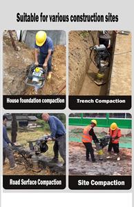 Máy đầm đất và cát đường bộ mới 5.5-6.5 hp - Product Image 6