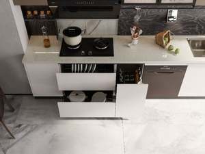 Agitatore compatto compatto curvo automatico per uso domestico <span class=keywords><strong>design</strong></span> falegnameria mobile mobile mobile automatico cucina - Product Image 4