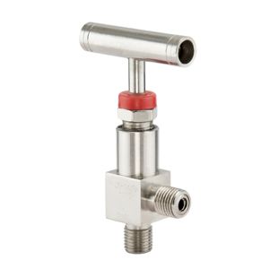 Vanne à aiguille à haute pression COVNA en acier inoxydable SS304/316, vanne à aiguille à 2 voies en acier inoxydable - Product Image 3