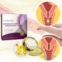 Capsules dorées et douces pour le resserrement vaginal, éclaircissement de la peau de la vulve, sans hormones ni conservateurs, avec des ingrédients naturels