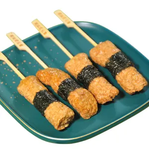 Factory price wholesale HACCP/ BRC/ISO22000 certificated delicious chicken stick with seaweed, oden food