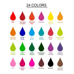 Diy Lip <span class=keywords><strong>Goss</strong></span>-Bolsas de Cosméticos de Color Base, Pigmento Líquido para Brillo de Labios, 24 Colores, Novedad - Product Image 6