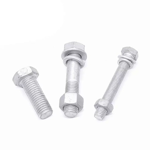 Vendita diretta di bulloni esagonali personalizzati di fabbrica di <span class=keywords><strong>HanDan</strong></span> per accessori fotovoltaici in acciaio per immersione calda con consegna rapida - Product Image 2