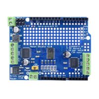 TB6612 Mosfet Amplification Motor Shield IIC I2C Stepper Motor Socket Mount PCA9685 PWM Driver V2 Robot untuk Pengganti Mega R3