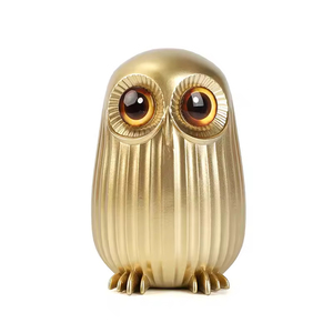 Vente en gros : Sculpture d'hibou de nuit moderne en résine, figurine d'animal personnalisée pour la décoration de maison et de jardin, commande en gros - Product Image 4