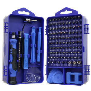 Juego de Herramientas de Reparación Multiusos Personalizables, Destornillador Magnético Mini 117 en 1, Kit de Destornilladores Multiusos - Product Image 1