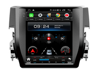 WITSON Android Tesla écran vertical lecteur multimédia de voiture auto GPS Carplay pour Honda Civic 2016- 2018 lecteur multimédia de voiture