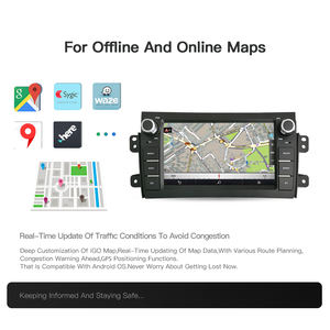 Android 11 lettore Video auto Multimedia per <span class=keywords><strong>Suzuki</strong></span> <span class=keywords><strong>SX4</strong></span> 2006-2014 Stereo Radio GPS Wifi Audio Carplay di navigazione - Product Image 6