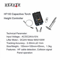 Heavth HF100 Torche de haute qualité pour la découpe plasma, contrôleur CNC sans fil DSP, fabricant manuel de Chine