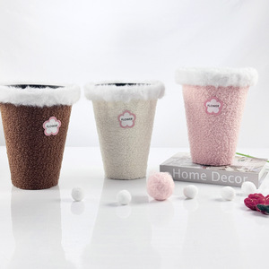 Nouvel Arrangement Floral DIY en Peluche pour l'Automne et l'Hiver : Bouquet en Forme de Gobelet Bobo, de Châtaigne ou de Cornet de <span class=keywords><strong>Glace</strong></span> – Matériel d'Emballage - Product Image 5