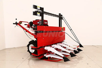 Moissonneuse-batteuse manuelle autopropulsée de haute qualité pour l'agriculture, récolteuse de céréales, machine à récolter le blé