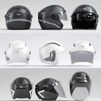 Casques de moto demi-face et intégraux certifiés 3C, couleurs personnalisées, pour vélos électriques et motos – Direct Usine