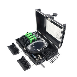 Fiber Optic <b>Cable</b> Splitter Box <b>Waterproof</b> Flip-top Splitter 16 Core Distribution Box SC UPC SC APC Junction Box - Product Image 3