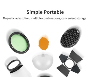 Lampes de poche Godox V1 + kit de AK-R1 <span class=keywords><strong>flash</strong></span> de studio <span class=keywords><strong>flash</strong></span> portable d'extérieur pour appareil <span class=keywords><strong>photo</strong></span> toutes marques - Product Image 4
