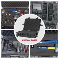 Valise à roulettes IP67, robuste, multi-usages, en plastique, pour équipement, fabriquée par le fabricant, pour la protection