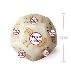 4 PCS/Set Fun Acrylique Sexy Dice Naughty Erotic Love Dice Game Nightclub Entertainment Tools Adult Toys Perfect for Couple Gift % - Product Image 6