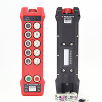 Control Remoto Inalámbrico Industrial de 10 Botones, de Una Sola Velocidad, Impermeable IP66, Anti-interferencias, con Bloqueo, Modelos AB y A+B