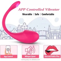 9 Frequenz App Tele gesteuerter G-Punkt-Stimulator Tragbarer 2-in-1-Fernbedienungs-Klitoris-und Nippel vibrator zum Flirten von Frauen