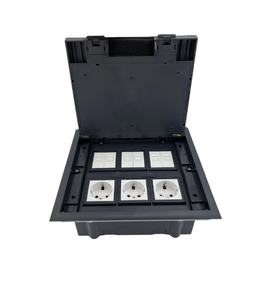 IGERCN, el mejor precio de fábrica, <span class=keywords><strong>caja</strong></span> de toma de corriente de <span class=keywords><strong>suelo</strong></span> de plástico de, toma de corriente oculta empotrada para oficina, 30A, corriente nominal NFC - Product Image 1