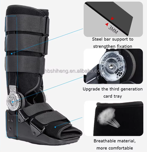 Có thể điều chỉnh cao hơn chi chỉnh hình đầu gối mắt cá chân chân Brace thiết kế thoáng khí khóa đóng cửa 3-năm bảo hành cho khớp phục hồi chức năng - Product Image 3